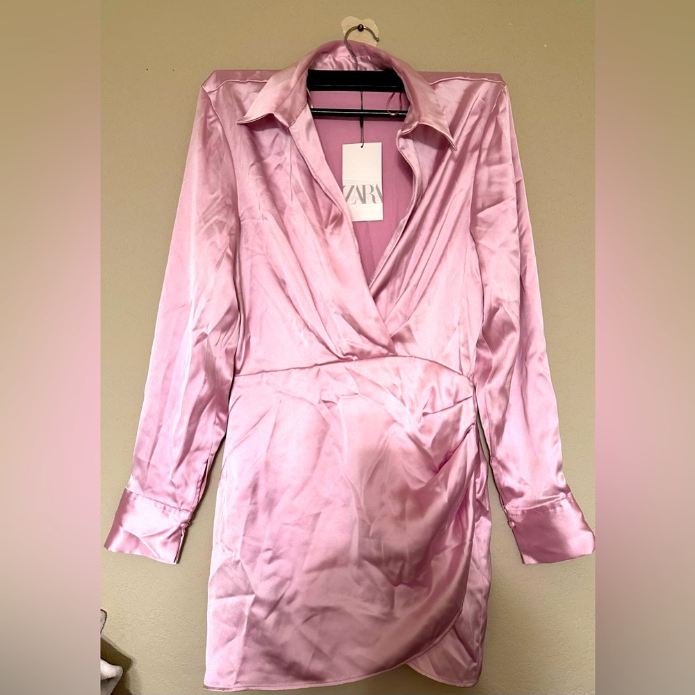 ZARA above knee rose dress